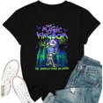 thumbnail image 1 of Halloween ghost shirt women's funny t-shirt horror season Halloween short sleeve t-shirt, 1 of 8