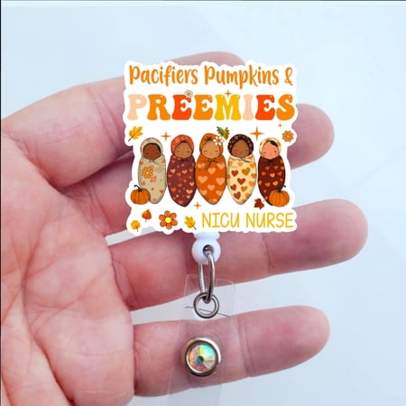 Halloween goose dilly dallying badge reel