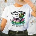 thumbnail image 1 of Halloween is a Lifestyle Tshirt, Summer Watermelon Halloween is a Lifestyle, Happy Summerween Shirt, Spooky Summer Halloween Tee, 1 of 5
