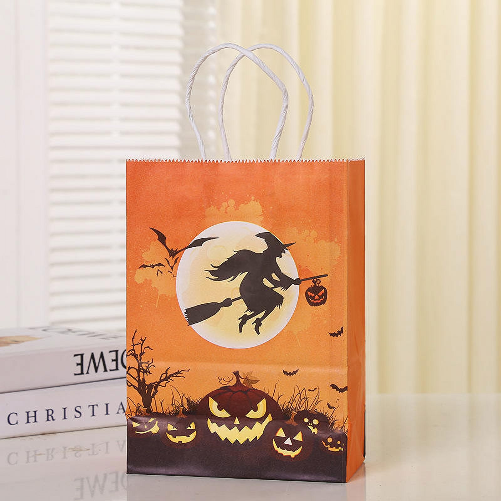 Halloween paper bag Halloween gift bag treat bags ghost festival