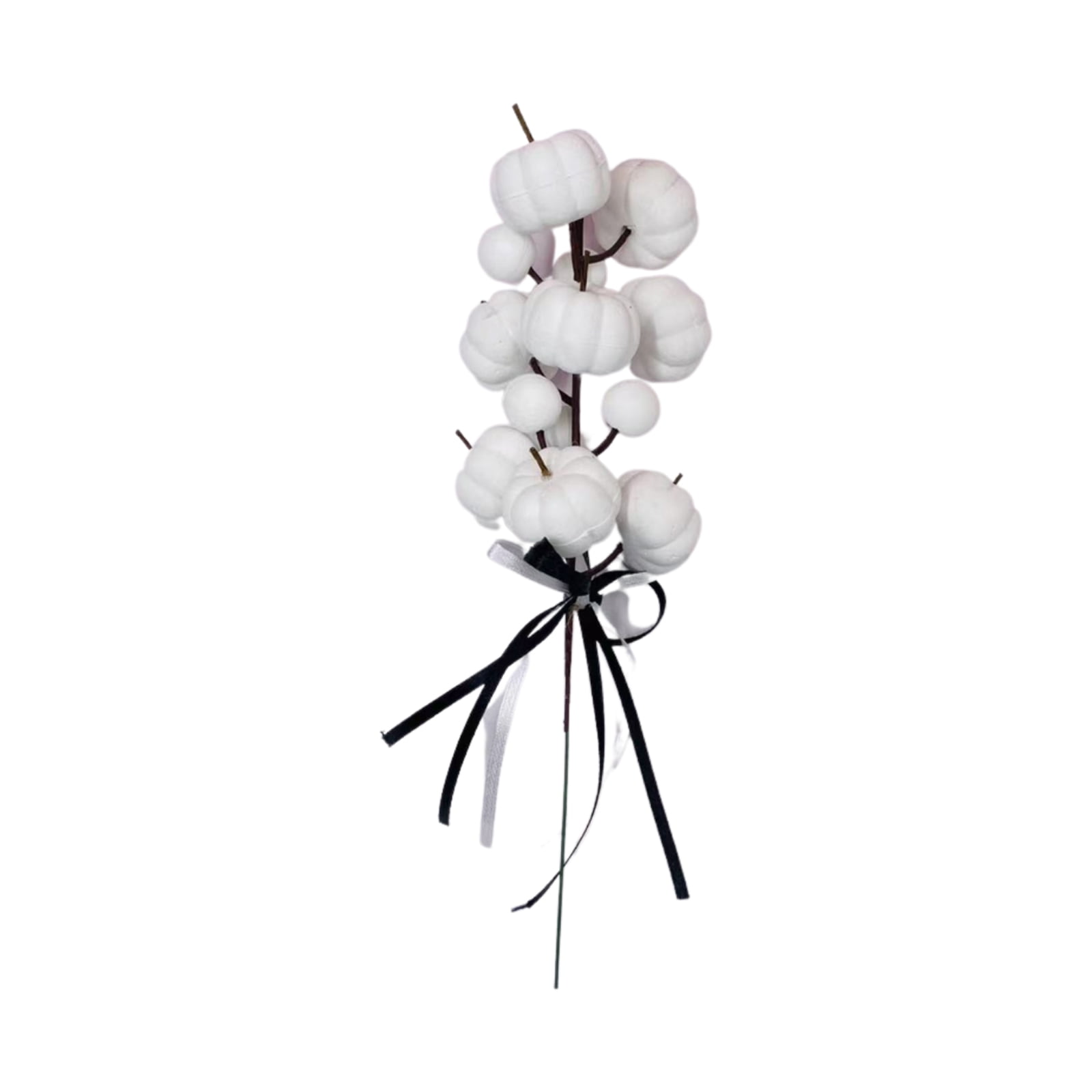 Frosted Snowberries on Wire: White - 12pc Frosted Snowberries on Wire: White - 12pc
