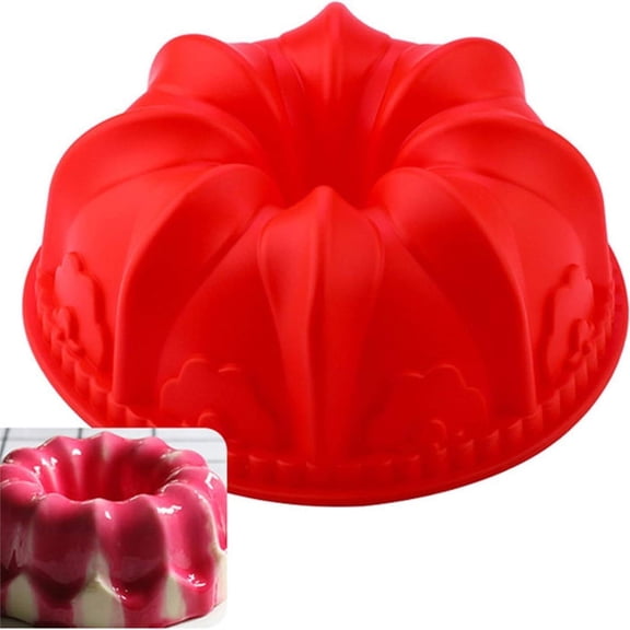 Halloween silicone pumpkin cake mold, thickened for easy unmolding, baking tool