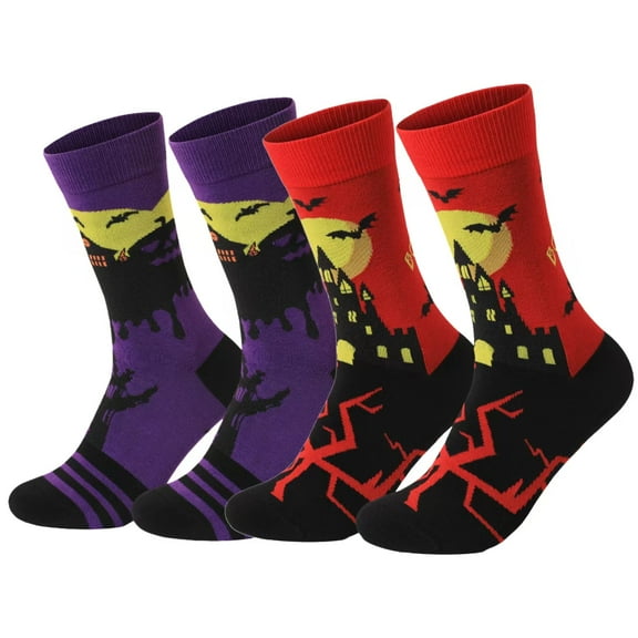 Halloween small leg socks, ethnic style, warm, sweat absorbing, odor proof, breathable adult small leg socks, Halloween party gifts