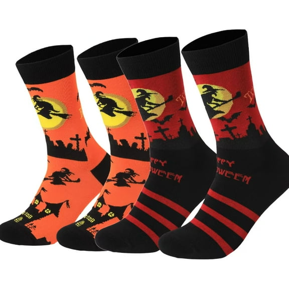 Halloween small leg socks, ethnic style, warm, sweat absorbing, odor proof, breathable adult small leg socks, Halloween party gifts