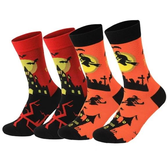 Halloween small leg socks, ethnic style, warm, sweat absorbing, odor proof, breathable adult small leg socks, Halloween party gifts
