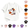 thumbnail image 1 of Halloween t-Shirts for Toddler Short Sleeve Ghost Graphic T-Shirt Baby Girl Boy Outfit 2-3 Years, 1 of 4