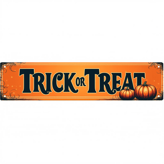 Agencies Sign Halloween tin signs 16*4 inches