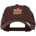 thumbnail image 1 of Halloween with Pumpkin Patched Unstructured Cap - Brown OSFM, 1 of 5