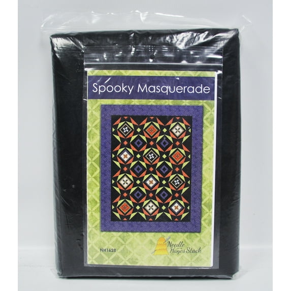 Halloweenie Spooky Masquerade Quilt Kit