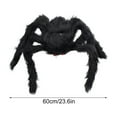 thumbnail image 1 of Halloweens Giant Huge Black Spider Decorations 23.6 in Artificial Spider Simulation Plush Fake Spider Large Realistic Soft Hairy Spider Props for Outside Indoor, 1 of 2