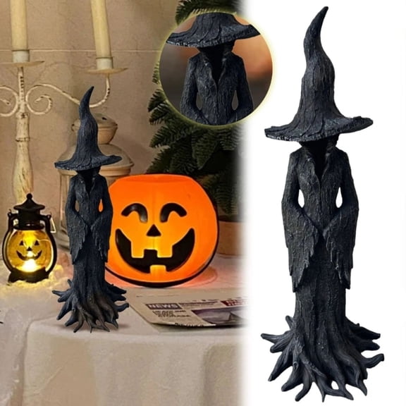Halloweens Witch Accessory in Elegant Designs Portable for Creating a Haunting Atmospheres Daily Use