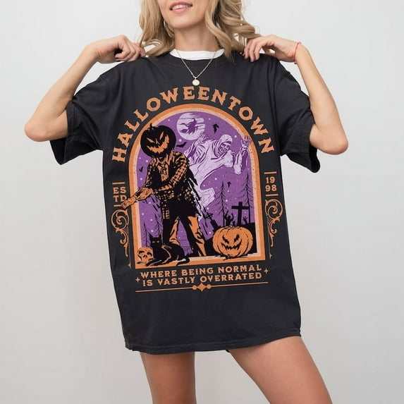 Halloweentown 1998 Retro Halloween Shirt, Vintage Halloween Tee, Halloween Pumpkin Shirt, Fall Seasonal Shirt