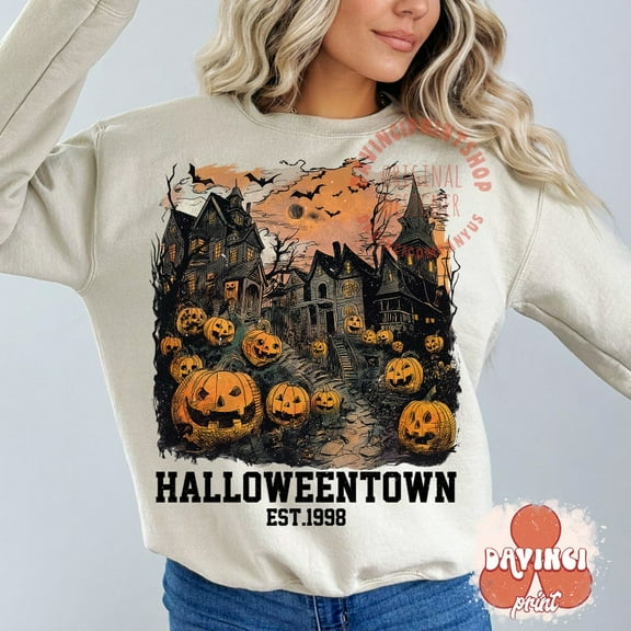 Halloweentown Est 1998 Shirt, Retro Halloween Shirt, Halloween Pumpkin Shirt, Trendy Halloween Shirt, Pumpkin Shirt, Fall Shirt, Halloween Shirt