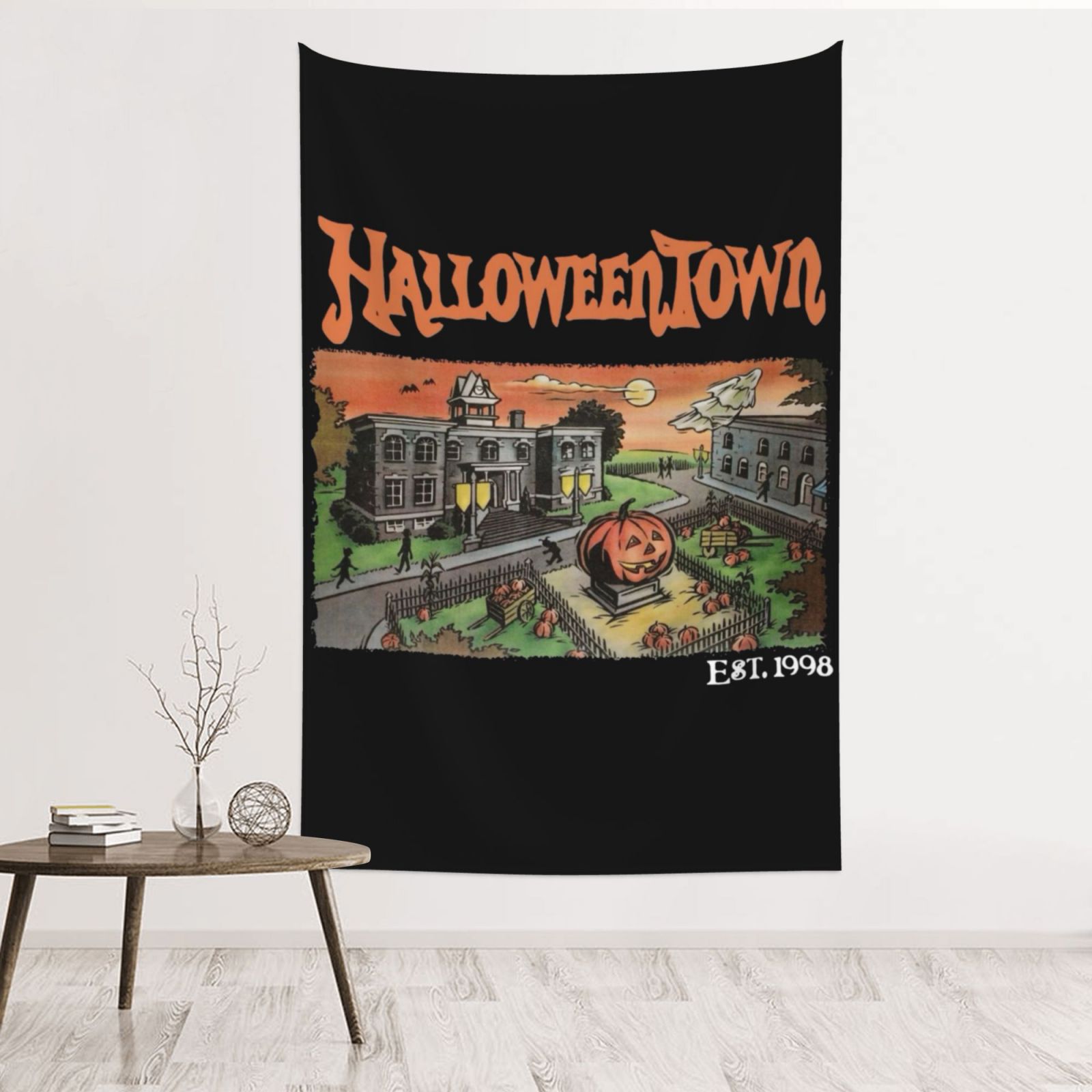 Halloweentown Movie Wall Tapestries for Bedroom Aesthetic Living Room ...