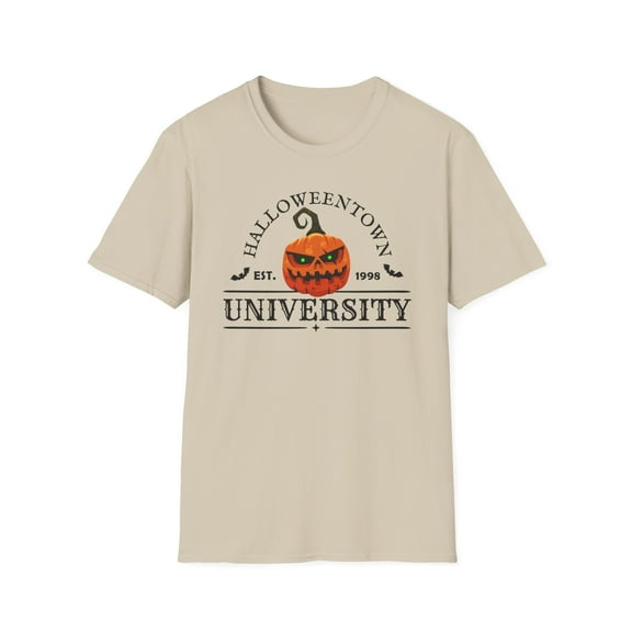 Halloweentown University, Gildan Unisex Softstyle T-Shirt, Halloween, S-3XL