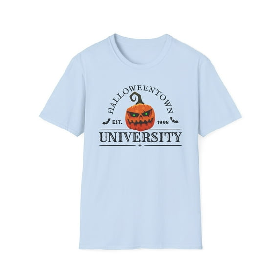 Halloweentown University, Gildan Unisex Softstyle T-Shirt, Halloween, S-3XL