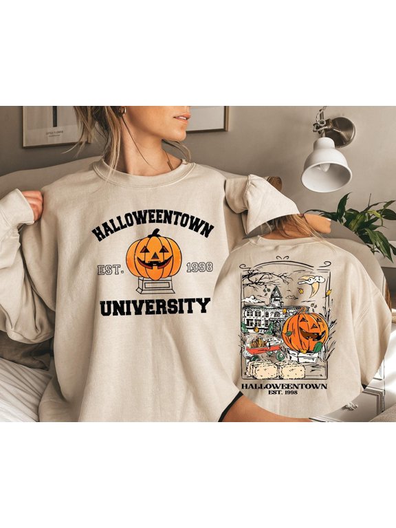Halloweentown University Halloween Town Swea Sweatshirt