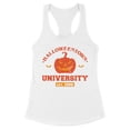 thumbnail image 1 of Halloweentown University Tank Top Fitted Racerback Women's Large White, 1 of 5