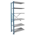 thumbnail image 1 of Hallowell AH7511-1810PB Hallowell H-Post High Capacity Shelving 36 in. W x 18 in. D x 123 in. H 707 Marine Blue Posts and Side Sway Braces, 1 of 1