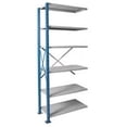 thumbnail image 1 of Hallowell AH7511-2410PB Hallowell H-Post High Capacity Shelving 36 in. W x 24 in. D x 123 in. H 707 Marine Blue Posts and Side Sway Braces, 1 of 1
