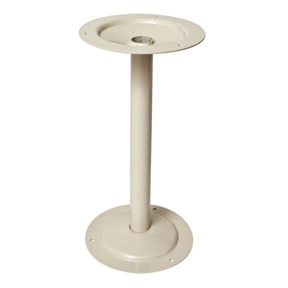 Hallowell Heavy Duty Steel Bench Pedestal 8"W x 8"D x 15.875"H 729 Tan