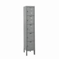 thumbnail image 1 of Hallowell Box Locker,Louvered,1 Wide, 5 Tier,Gray  U1226-5HG, 1 of 1