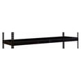 thumbnail image 1 of Hallowell DRHCL6030ME Rivetwell, Double Rivet Boltless Shelving with Center Support 60 in. W x 30 in. D 708 Midnight Ebony 1 Level Decking Not Included, 1 of 1
