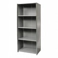 thumbnail image 1 of Hallowell F4520-24HG Hallowell Hi-Tech Free Standing Shelving 36 in. W x 24 in. D x 87 in. H 725 Hallowell Gray 5 Adjustable Shelves Stand Alone Unit Closed Style, 1 of 1