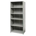 thumbnail image 1 of Hallowell F4521-18HG Hallowell Hi-Tech Free Standing Shelving 36 in. W x 18 in. D x 87 in. H 725 Hallowell Gray 6 Adjustable Shelves Stand Alone Unit Closed Style, 1 of 1
