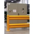 thumbnail image 1 of Hallowell GR-04 Hallowell Guardrail - Rail, 43 in. W x 2.5 in. D x 12 in. H, Safety Yellow, 1 of 1