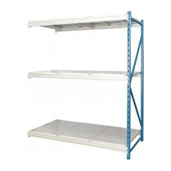 Hallowell HBR722487-3A-S-PB 72 W x 24 D x 87 H in. Bulk Storage Rack - Steel