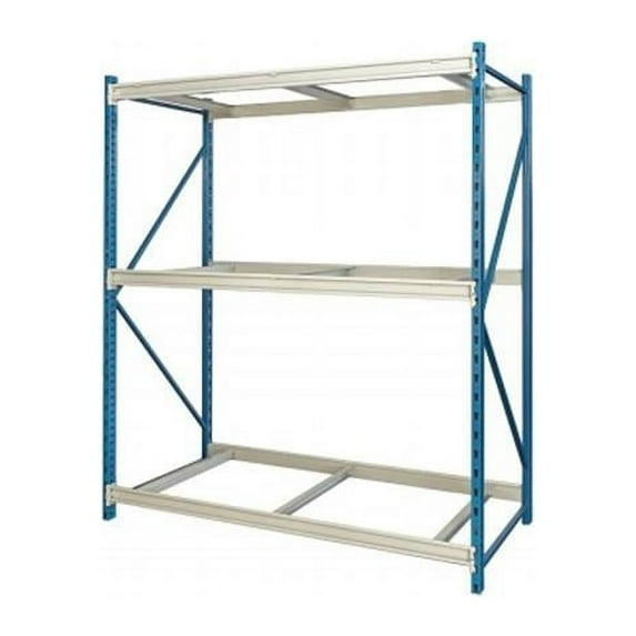 Hallowell HBR963687-3S-PB 96 W x 36 D x 87 H in. Bulk Storage Rack Starter Unit - Steel