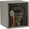 thumbnail image 1 of Hallowell HC121212-1SVP-K-PL Cubix Modular Locker w-SVP Door, Built-In Key Lock, 12 in. W x 12 in. D x 12 in. H, 711 Platinum, Single Tier, 1-Wide, Knock-Down, 1 of 1