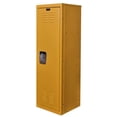 thumbnail image 1 of Hallowell HKL151548-1TY Hallowell Kid Locker, 15 in. W x 15 in. D x 48 in. H, 723 Trophy - yellow, Single Tier, 1-Wide, Knock-Down, 1 of 1