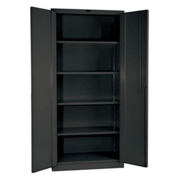 Hallowell HWG4SC8478-4CL Hallowell DuraTough Storage Cabinet, Galvanite Series, Extra Heavy-Duty, 48 in. W x 24 in. D x 78 in. H,