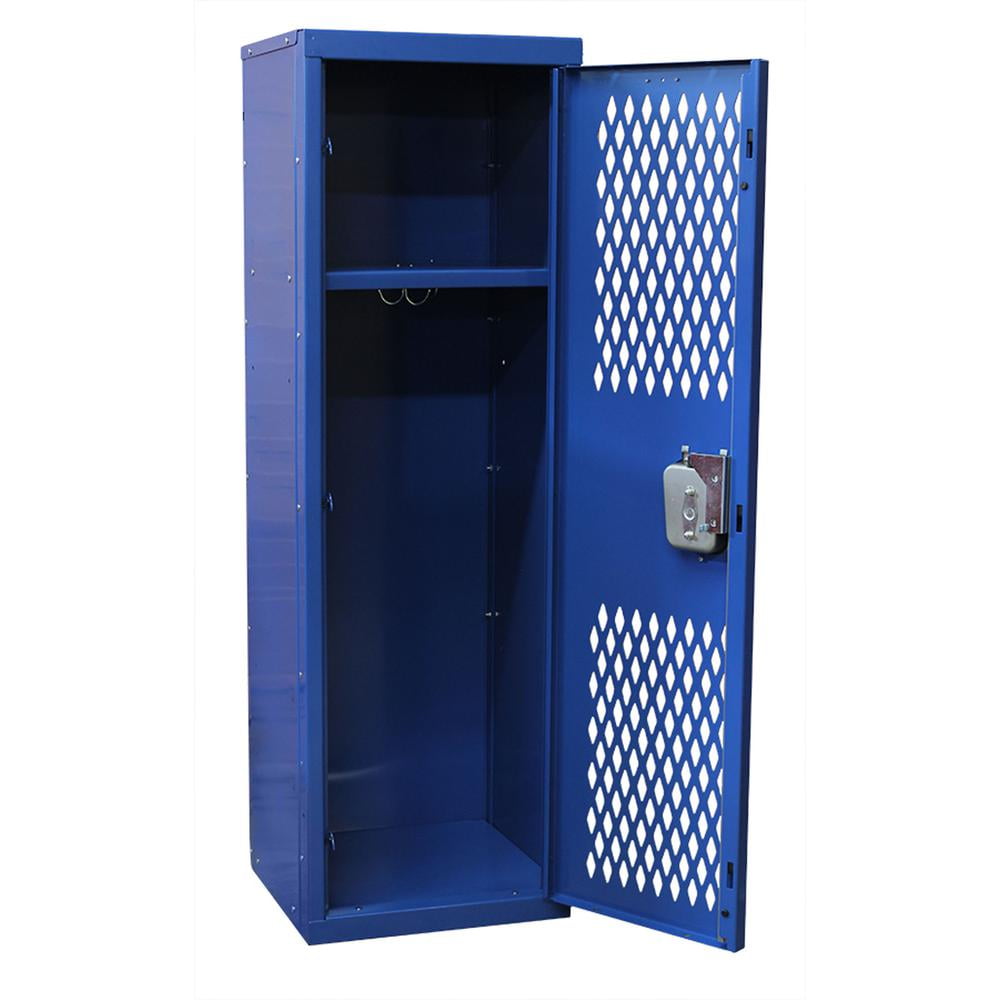 Hallowell Home Team Locker, Grand Slam (blue), Single Tier, 1Wide