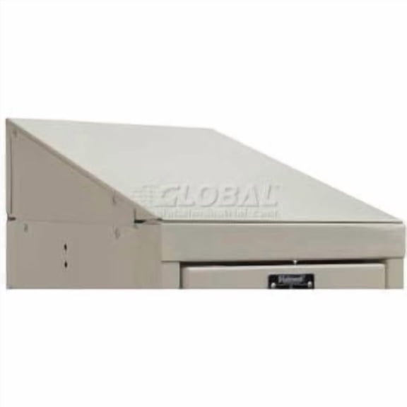 Hallowell KISTT1218PT Steel Locker Accessory - Individual Slope Top 12""W x 18""