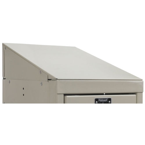 Hallowell Individual Slope Top 15"W x 21"D x 7"H 729 Tan
