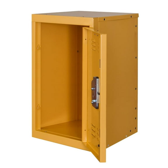 Hallowell Kid Mini Locker, 723 Trophy (yellow), Single Tier, 1-Wide, Knock-Down