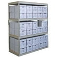 thumbnail image 1 of Hallowell RS6930108-5SP Rivetwell, Record Storage Shelving 69 in. W x 30 in. D x 108 in. H 729 Parchment 5 Levels, 1 of 1