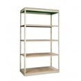 thumbnail image 1 of Hallowell SRS363084-5SP Rivetwell, Single Rivet Boltless Shelving 36 in. W x 30 in. D x 84 in. H 729 Parchment 5 Levels, 1 of 1