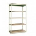 thumbnail image 1 of Hallowell SRS483084-5SP Rivetwell, Single Rivet Boltless Shelving 48 in. W x 30 in. D x 84 in. H 729 Parchment 5 Levels, 1 of 1