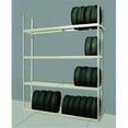 thumbnail image 1 of Hallowell TSD6021192-6A Rivetwell, Double Row, Tire Storage Shelving 60 in. W x 21 in. D x 192 in. H 729 Parchment 6 Levels, 1 of 1