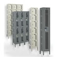 thumbnail image 1 of Hallowell U1228-6HDV-HG Hallowell Heavy-Duty Ventilated - HDV - Locker, 12 in. W x 12 in. D x 78 in. H,, 1 of 1