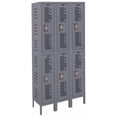 thumbnail image 1 of Hallowell U3288-2HV-A-HG Hallowell Heavy-Duty Ventilated - HDV - Locker, 36 in. W x 18 in. D x 78 in. H,, 1 of 1