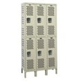 thumbnail image 1 of Hallowell U3558-2HDV-HG Hallowell Heavy-Duty Ventilated - HDV - Locker, 45 in. W x 15 in. D x 78 in. H,, 1 of 1