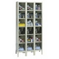 thumbnail image 1 of Hallowell USVP3288-6PT Hallowell Safety-View Plus Locker, 36 in. W x 18 in. D x 78 in. H, 729 Parchment, 6-Tier, 3-Wide, Knock-Down, 1 of 1
