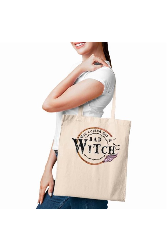Hallowen Be Magical Witch You Could Had A Bad Witch Tote Bag