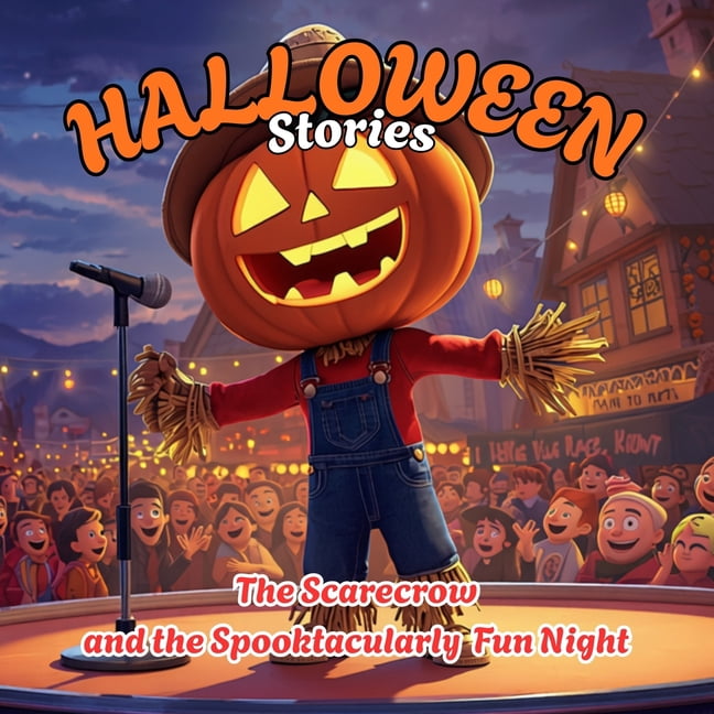 Hallowen Stories Halloween Stories. The Scarecrow and the Spookily Fun Night: The Tale of the Scarecrow and His Nighttime Adventure. A Be, (Paperback)