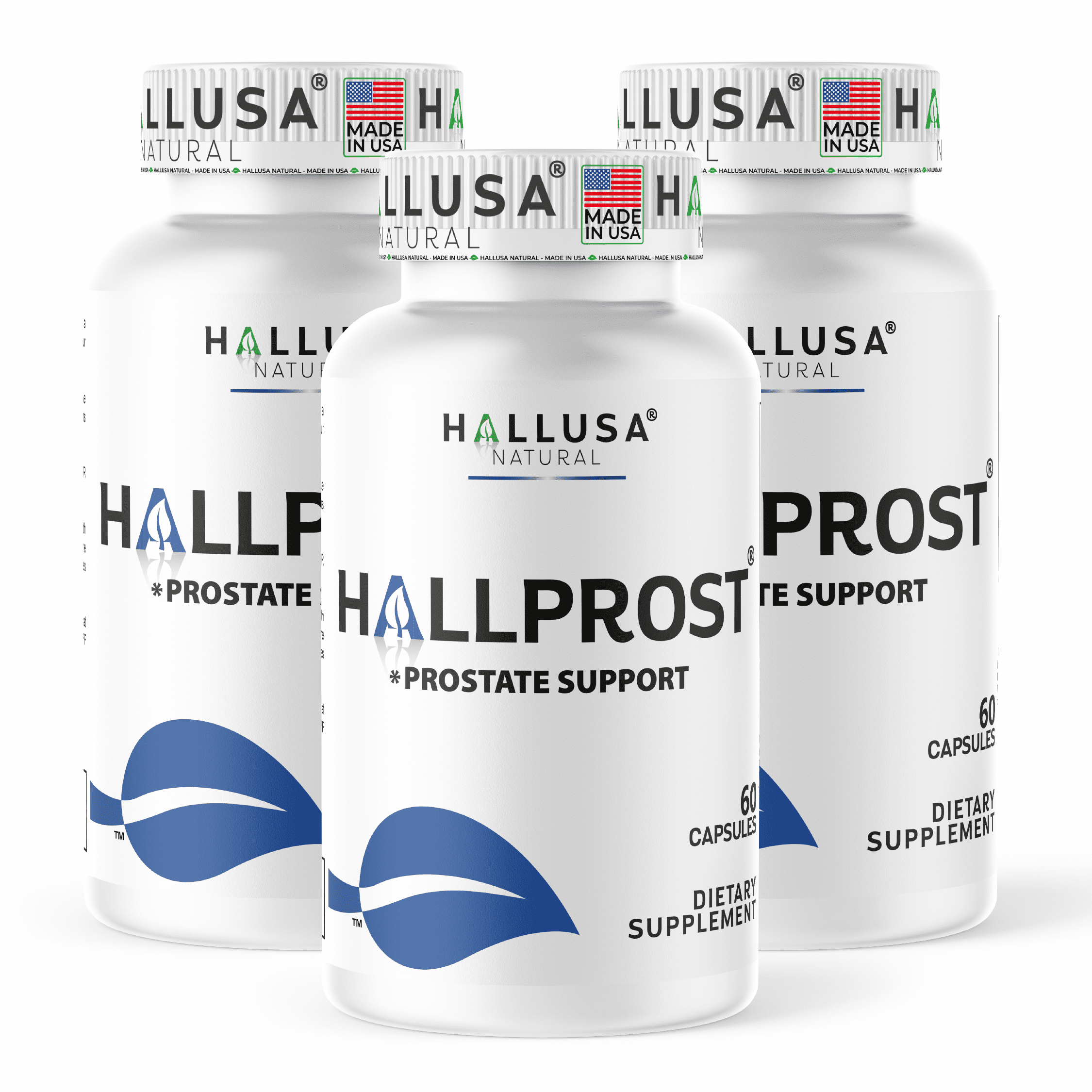 HALLPROST Prostate Health Urinary Tract & Bladder Support 180 Capsules, Saw Palmetto Blend 900mg* Reduce Frequent Urination, Prostate Health Supplement for Men